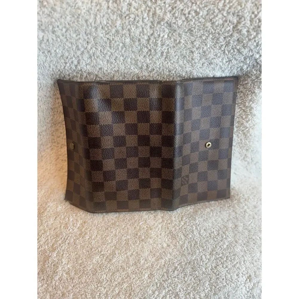 Louis Vuitton Damier Ebene Sarah Wallet
